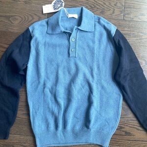 Mango mens wool cashmere sweater new with tags medium